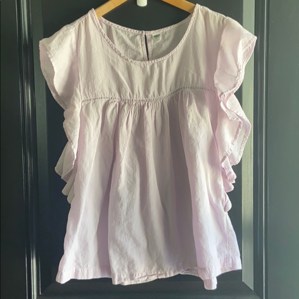 Old Navy ruffled top